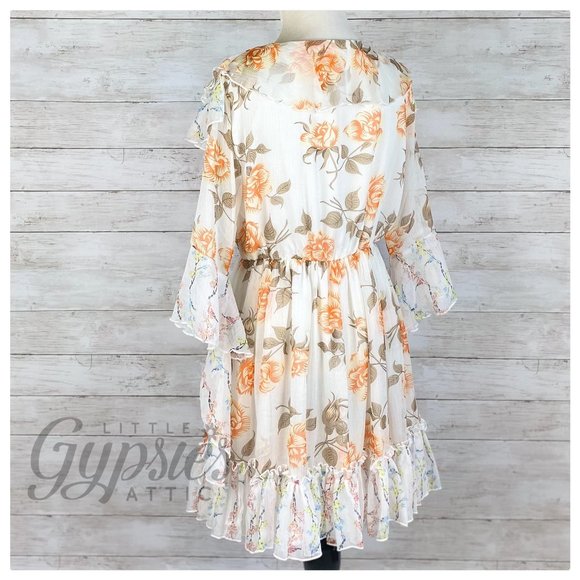 POL Fairy Garden Farmhouse Mini Dress - Picture 9 of 16